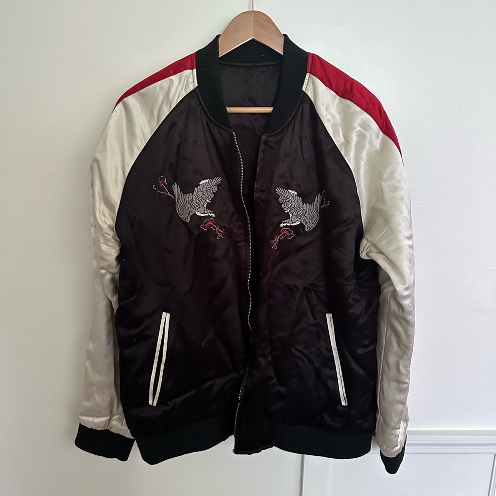 Topman Kyoto Reversible Bomber Jacket